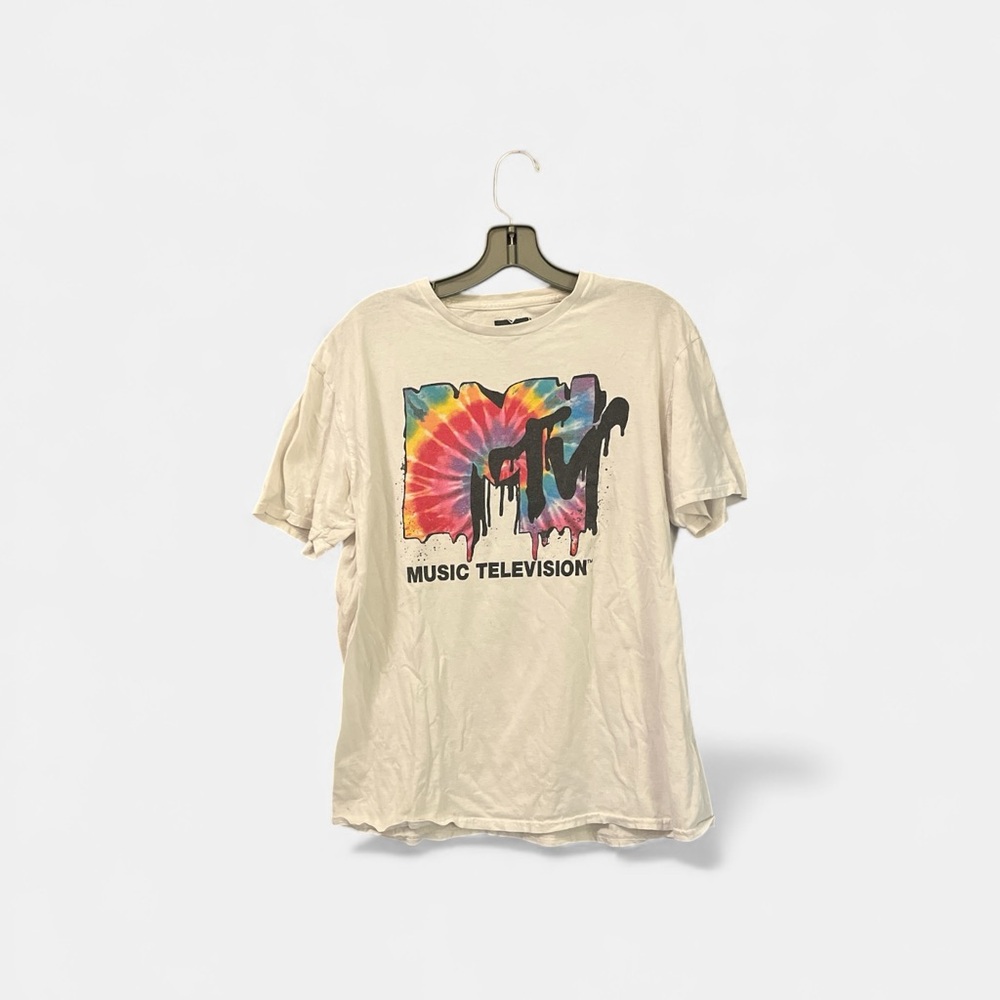 MTV Tie-Dye Graphic Men's T-Shirt